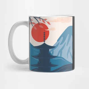 Sunset in Japan Mug